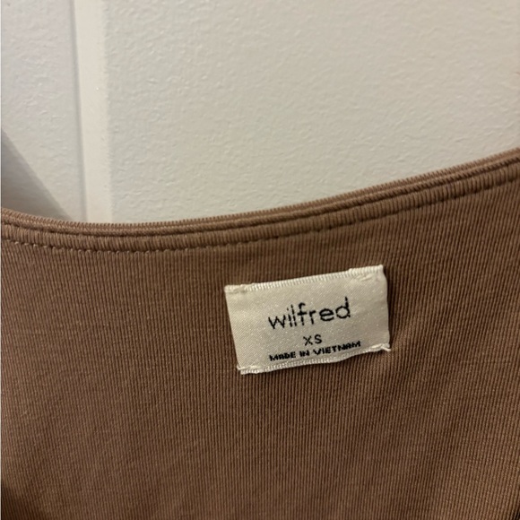 Aritzia Saturn Midi Dress in Grey Taupe - Picture 7 of 8